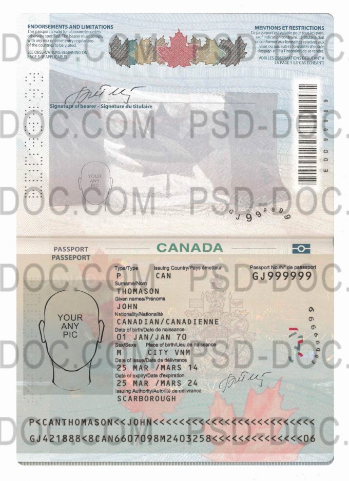 Passport Canada