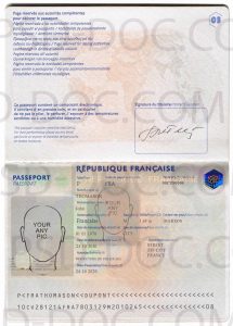 Passport France