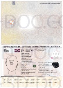 Passport Lithuania