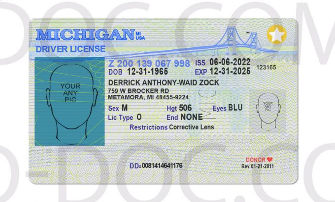 Michigan dl front