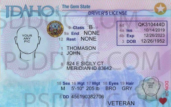 DL ID FRONT
