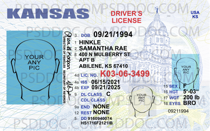 DL KS Kansas DL